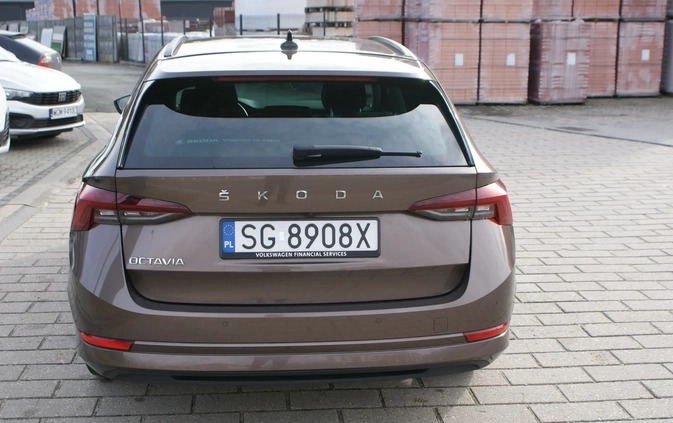 Skoda Octavia cena 89500 przebieg: 104600, rok produkcji 2020 z Brzostek małe 137
